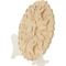 Ekena Millwork 4 1/2"W x 4 1/2"H x 5/8"P Small Kent Floral Round Rosette, Cherry ROS04X04X01KECH - alternate 3